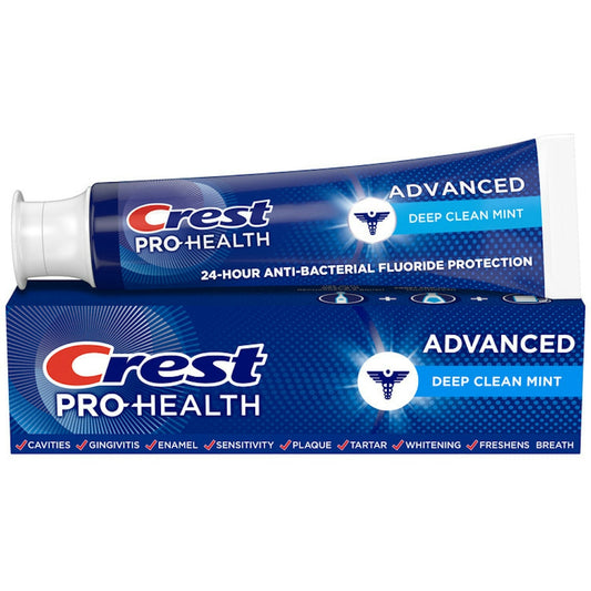 Crest Advanced Fluoride Deep Clean Mint Toothpaste 5.1 Oz Toothpaste Pasteur Pharmacy