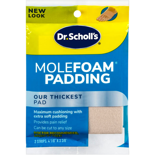 Dr. Scholl's Molefoam Padding 2Ea Personal Care Pasteur Pharmacy
