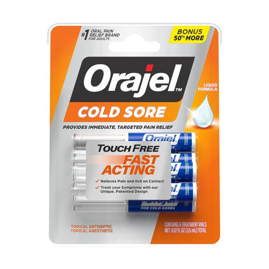 Orajel Touch Free Cold Sore Treatment .12Oz Health Care Pasteur Pharmacy