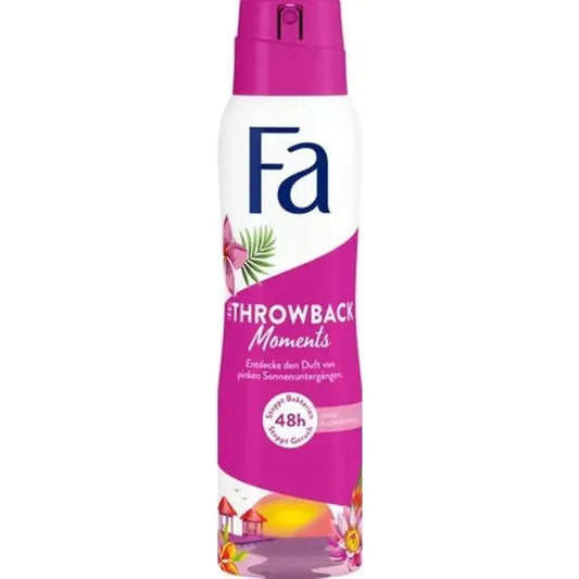 Fa Throwback Moments 48h Deodorant 150ml DEODORANT Pasteur Pharmacy