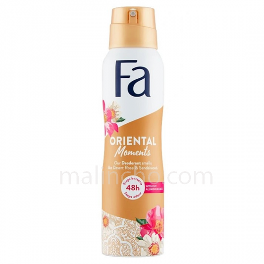 Fa Oriental Moments Deodorant Spray, 150 Ml Deodorant Pasteur Pharmacy