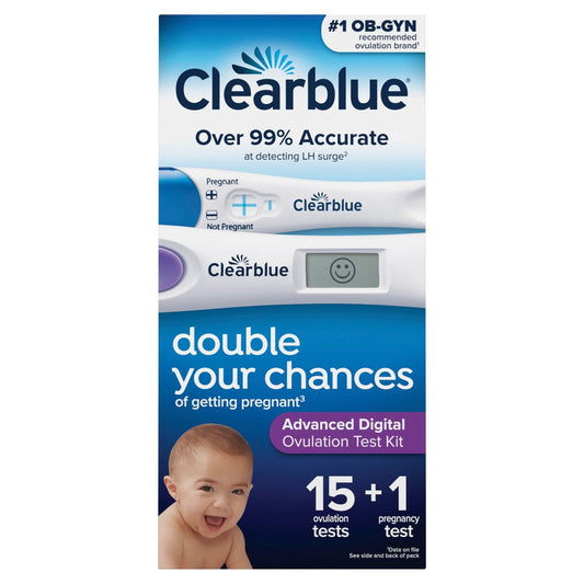 Clearblue Advanced Digital Ovulation Test Kit Ovulation Tests Pasteur Pharmacy