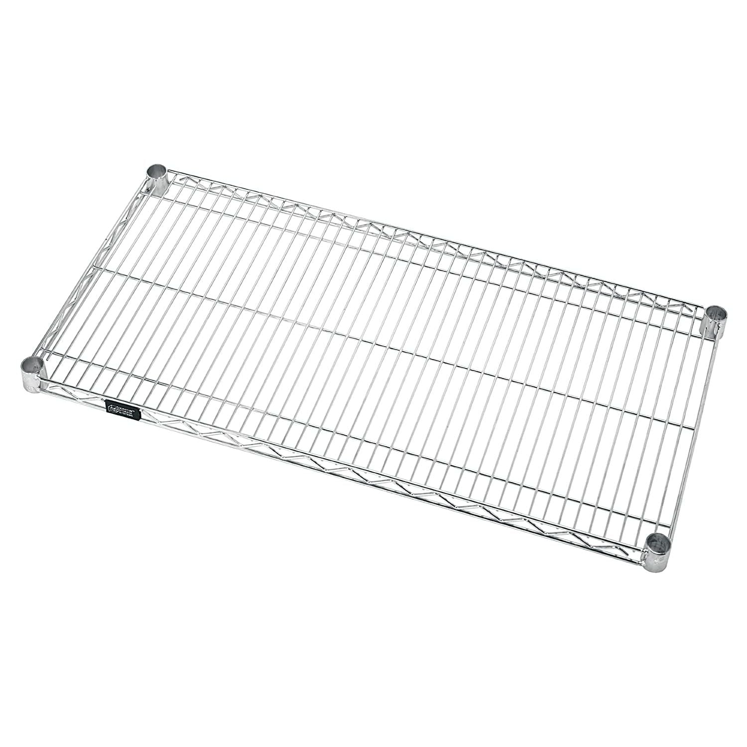 Quantum Storage Systems Pack Extra Wire Shelves For 24 Deep Wire Shelving Unit Chrome Finish 800 Lb. Load Capacity 1 H X 36 W X 24 D Tool Storage & Organization Pasteur Pharmacy