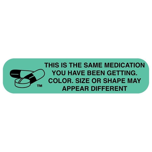 Apothecary Products Wellness Label & Look Different Green Case Of 1000 Business & Industrial Pasteur Pharmacy