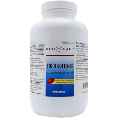 GeriCare Docusate Sodium 100 Mg 1000 Capsules Health Care Pasteur Pharmacy