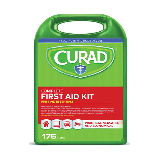 Curad CURFAK300RB Latex-Free Complete First Aid Kit First Aid Kits Pasteur Pharmacy