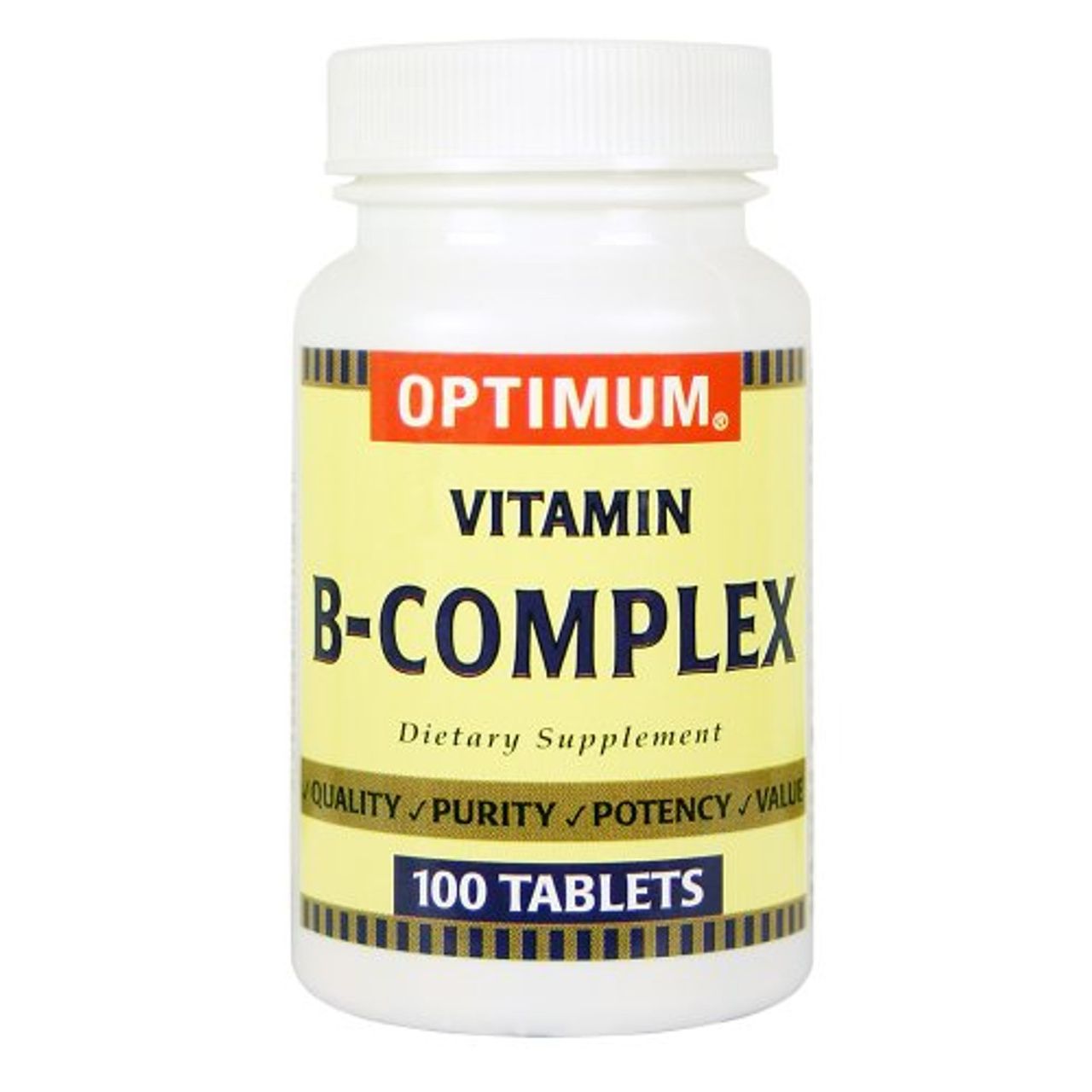 Optimum Vitamin B Complex Dietary Supplement Tablet Vitamins & Supplements Pasteur Pharmacy