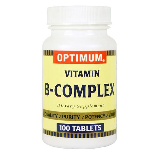 Optimum Vitamin B Complex Dietary Supplement Tablet Vitamins & Supplements Pasteur Pharmacy