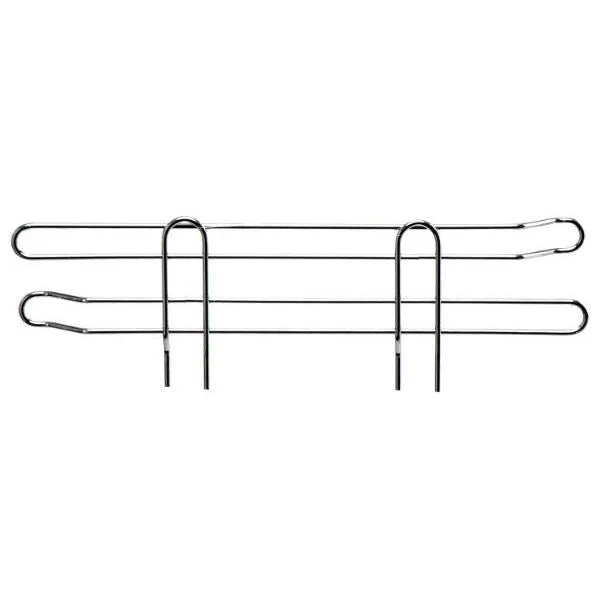 SIDE LEDGE 14"D CHROME 8 CT DS Shelving Pasteur Pharmacy
