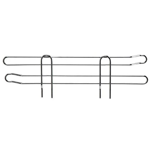 SIDE LEDGE 14"D CHROME 8 CT DS Shelving Pasteur Pharmacy