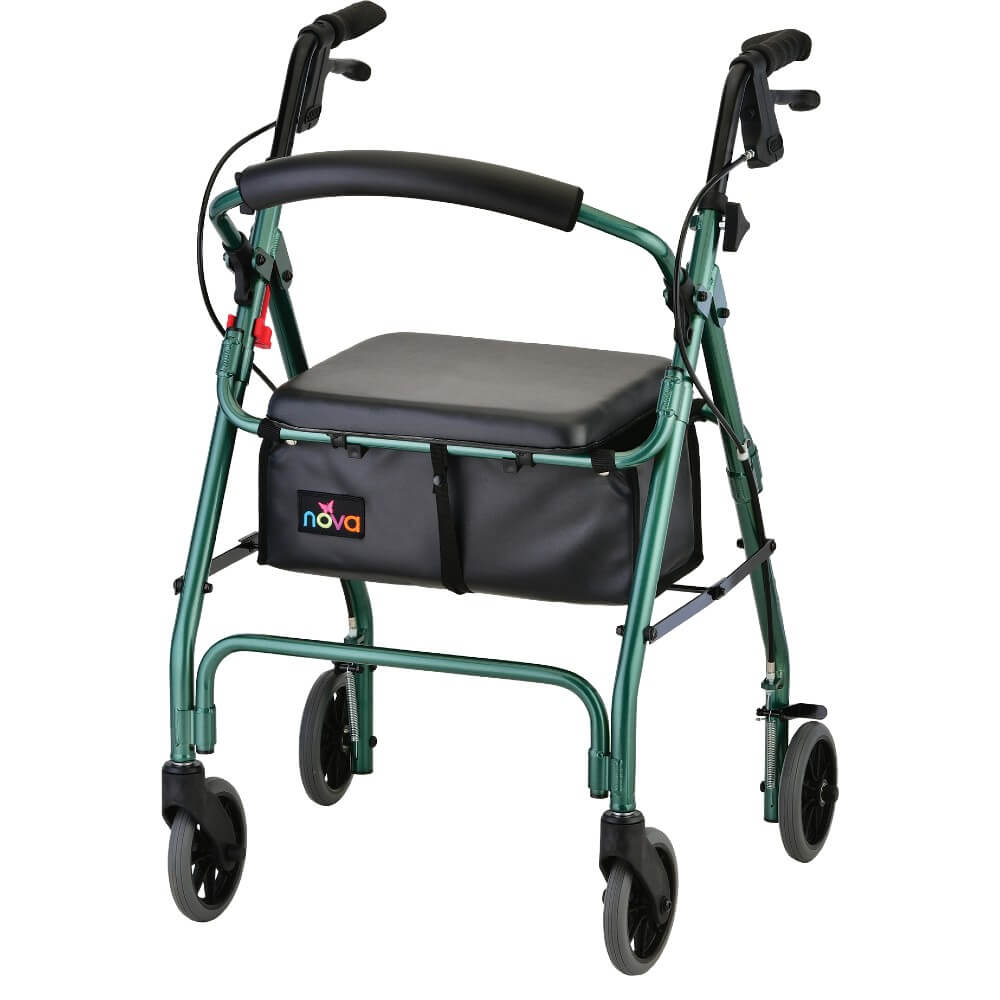 Nova GetGo Classic Rolling Walker Green Walkers Pasteur Pharmacy