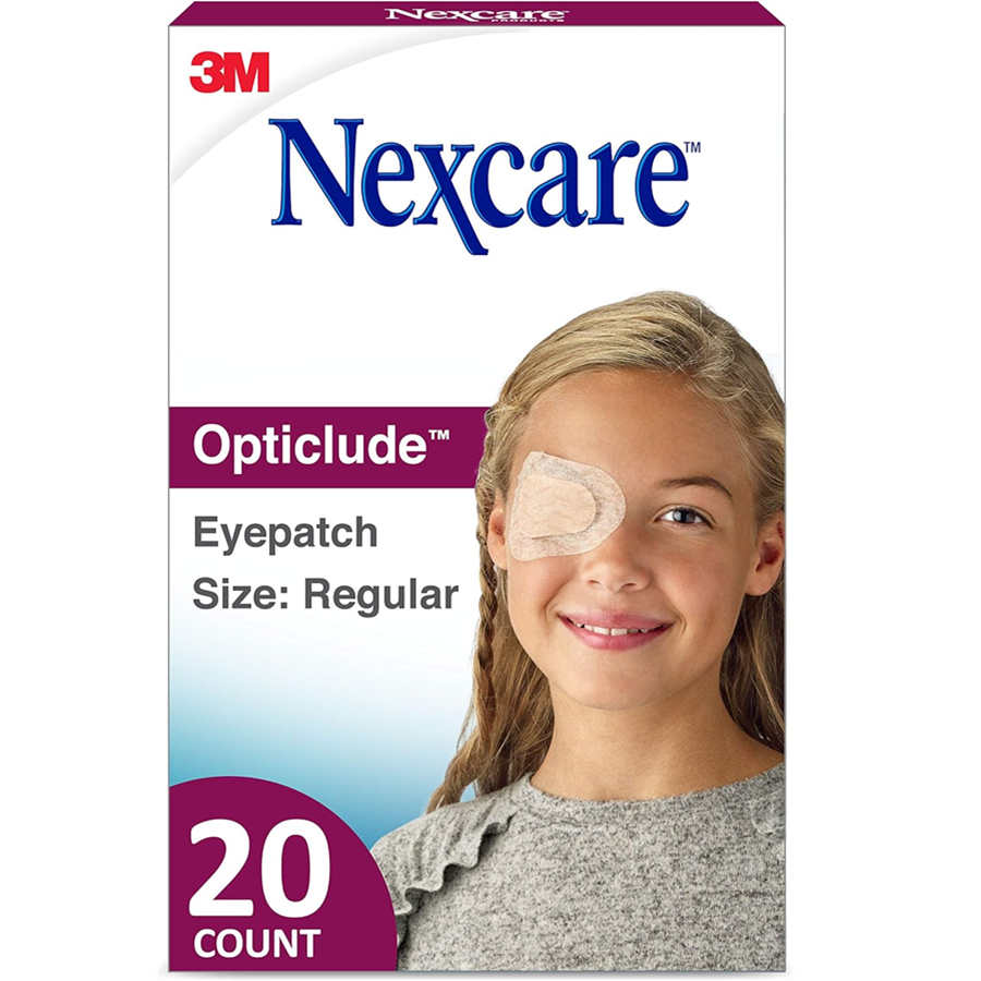 Nexcare Opticlude Orthoptic Eye Patch, Regular Size, 20 Count First Aid Pasteur Pharmacy