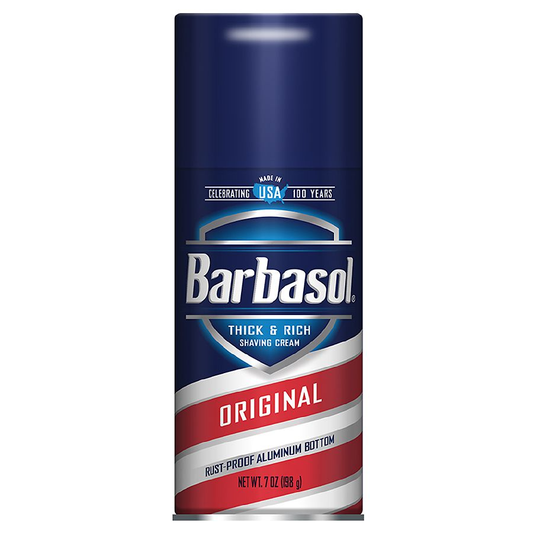 Barbasol Shaving Cream, Thick & Rich, Original, 7 Ounce Shaving & Grooming Pasteur Pharmacy