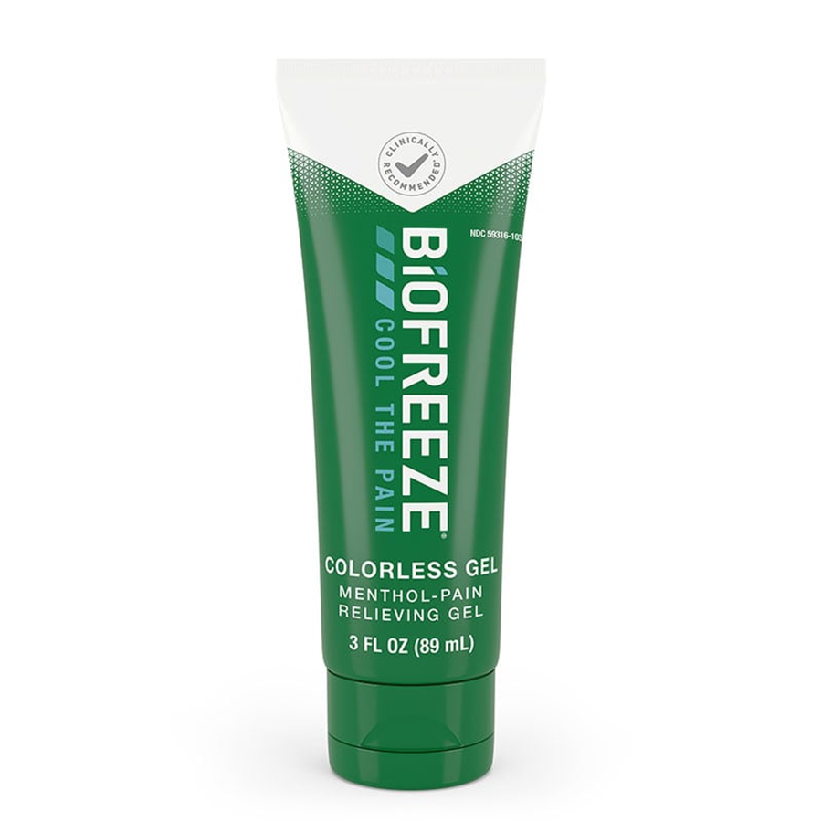 Biofreeze Pain Relieving Gel Colorless 3 Oz Medicine & Drugs Pasteur Pharmacy