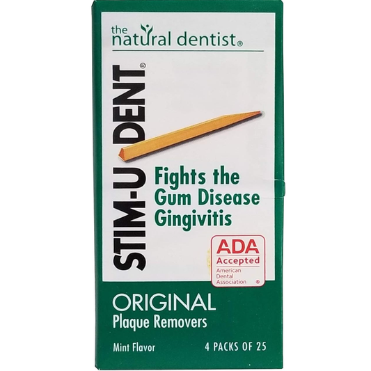 The Natural Dentist Stim U Dent Plaque Removers, Original, Mint Flavor