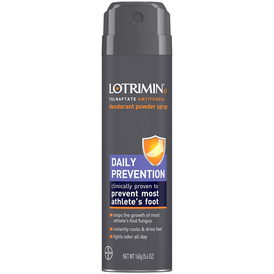 Lotrimin Athlete's Foot Daily Prevention Deodorant Powder Spray Health & Beauty Pasteur Pharmacy