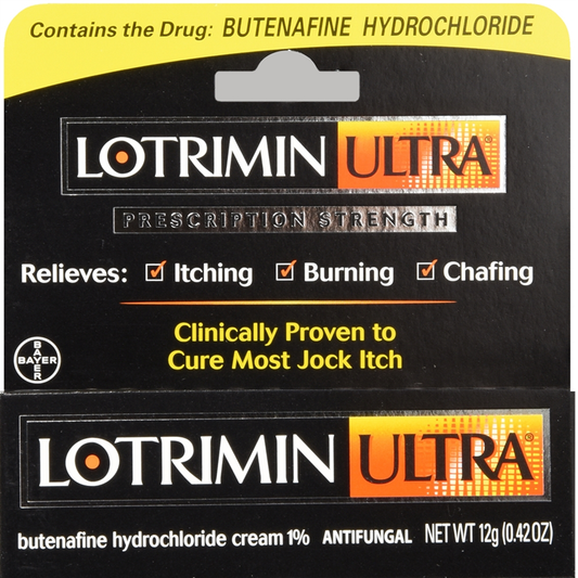 Lotrimin Ultra Prescription Strength Antifungal Cream 0.42 Oz Health & Beauty Pasteur Pharmacy