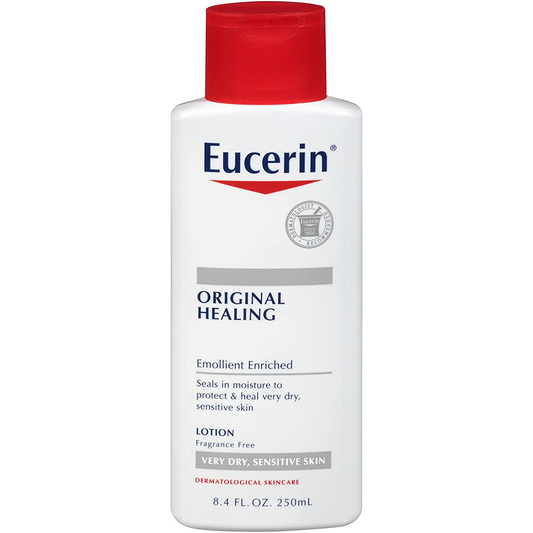 Eucerin Healing Lotion, Original, Rich 8.4 Oz Lotion & Moisturizer Pasteur Pharmacy
