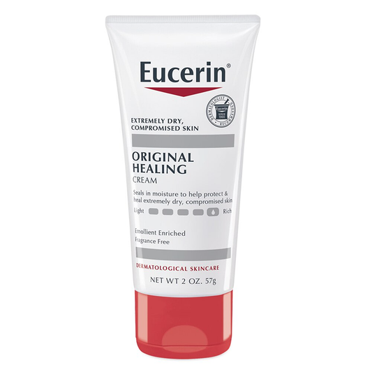 Eucerin Original Healing Rich Cream For Extremely Dry Skin 2 Oz. Tube Lotion & Moisturizer Pasteur Pharmacy
