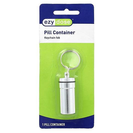 Ezy Dose Pill Container Keychain Fob Health & Beauty Pasteur Pharmacy