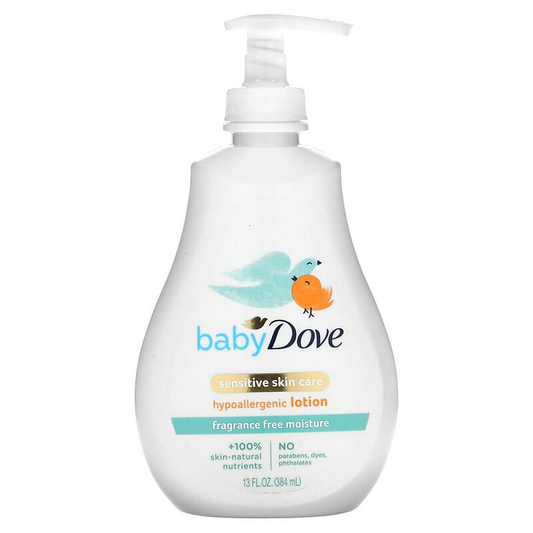 Baby Dove Sensitive Moisture Lotion – 13 oz (Fragrance-Free) Lotion & Moisturizer Pasteur Pharmacy