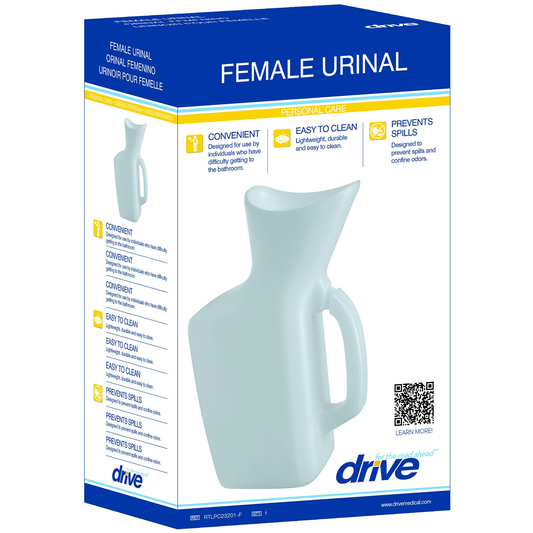Drive Medical Lifestyle Incontinence Aid Female Urinal Urinals Pasteur Pharmacy