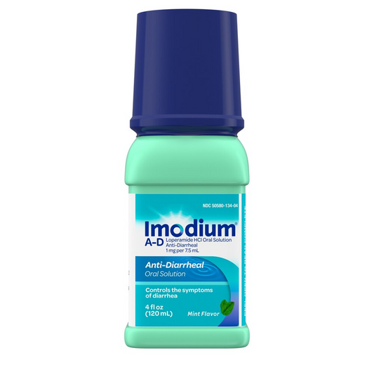 Imodium Oral Solution Mint Flavor Anti Diarrheal 4 Oz Medicine & Drugs Pasteur Pharmacy