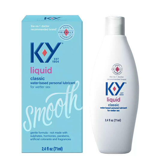 K-Y Personal Lubricant, Smooth, Classic, Liquid 2.4 Fl Oz Personal Lubricants Pasteur Pharmacy