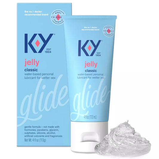 K-Y Jelly Classic Water-Based Personal Lubricant For Wetter Sex 4 Oz Personal Lubricants Pasteur Pharmacy