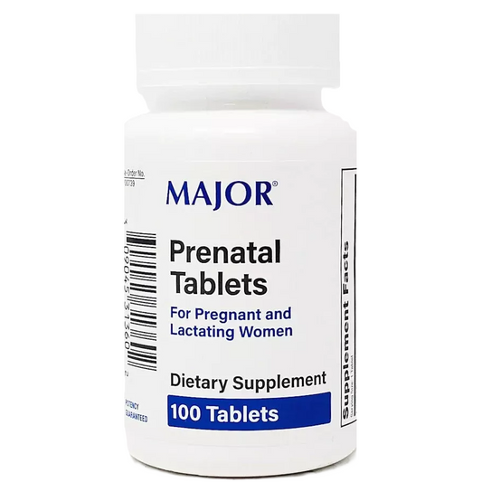 Major Prenatal Tablets 100 Tablets Health & Beauty Pasteur Pharmacy
