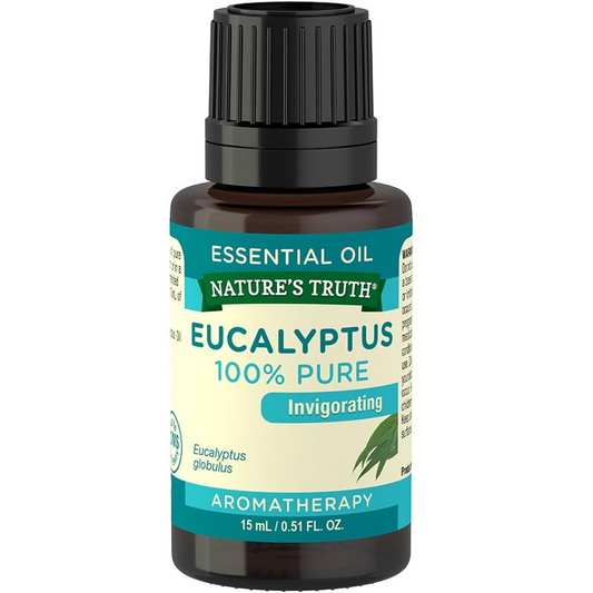 Nature's Truth Aromatherapy Eucalyptus Pure Essential Oil 0.51 Fl Oz Health & Beauty Pasteur Pharmacy
