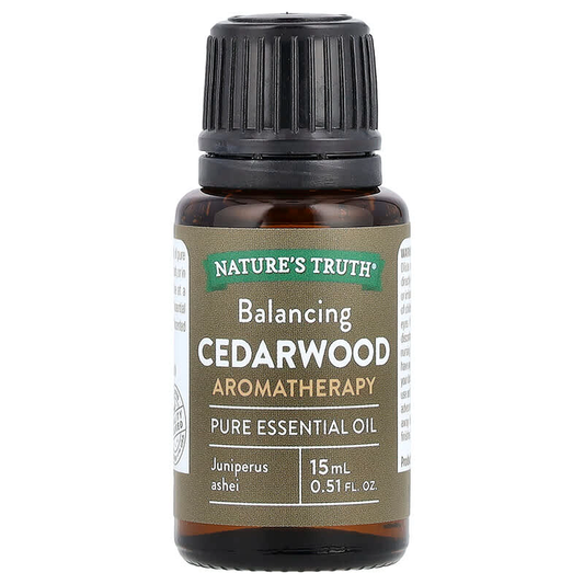 Nature's Truth Essential Oil, Pure, Cedarwood, Balancing 0.51 Fl Oz Cuticle Cream & Oil Pasteur Pharmacy