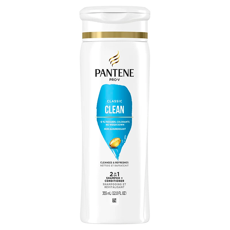 Pantene Classic Clean 2 In 1 Shampoo + Conditioner 12 Fl Oz Shampoo & Conditioner Pasteur Pharmacy