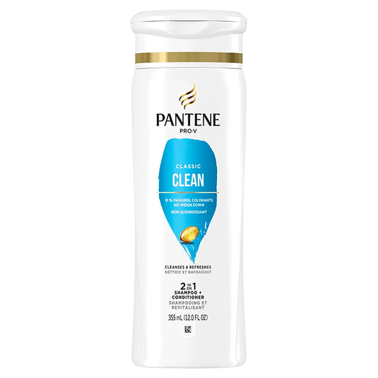 Pantene Classic Clean 2 In 1 Shampoo + Conditioner 12 Fl Oz Shampoo & Conditioner Pasteur Pharmacy