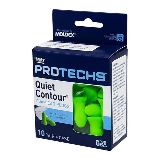 Flents Foam Quiet Contour Ear Plugs, 10 Pair With Case Ear Care Pasteur Pharmacy