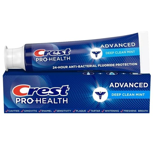 Crest Advanced Fluoride Deep Clean Mint Toothpaste - 3.5 Ounce Toothpaste Pasteur Pharmacy