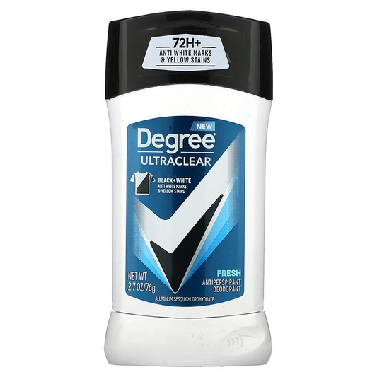 Degree Men Ultraclear Black + White Fresh 72-Hour Antiperspirant & Deodorant - 2.7oz Deodorant Pasteur Pharmacy