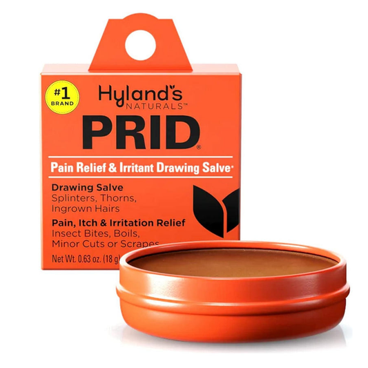 Hyland's Naturals Prid Pain Relief & Irritant Drawing Salve First Aid Pasteur Pharmacy