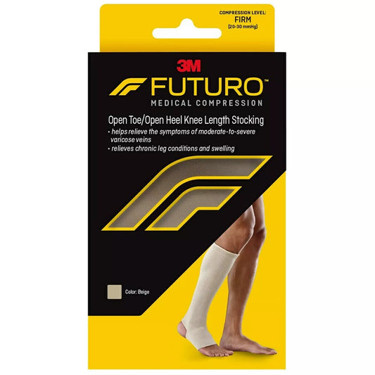 Futuro Unisex Therapeutic Stocking Open Toe Large 1 Pr Health & Beauty Pasteur Pharmacy