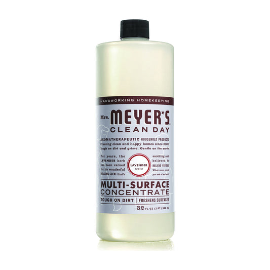 Mrs. Meyer's Multi-Surface Concentrate, Lavender Scent, Clean Day 32 Fl Oz Antiseptics & Cleaning Supplies Pasteur Pharmacy