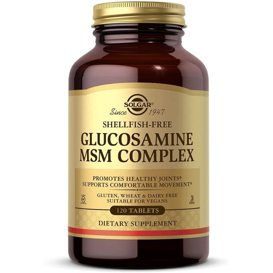 Solgar Glucosamine MSM Complex, 120 Tablets Health & Beauty Pasteur Pharmacy