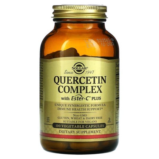 Solgar Quercetin Complex With Ester-C Plus Vegetable Capsules Vitamins & Supplements Pasteur Pharmacy