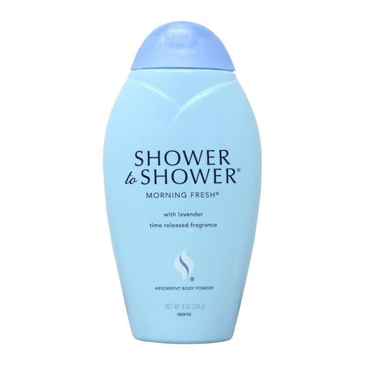 Bausch + Lomb Shower to Shower Body Powder Morning Fresh 8 oz Body Powder Pasteur Pharmacy