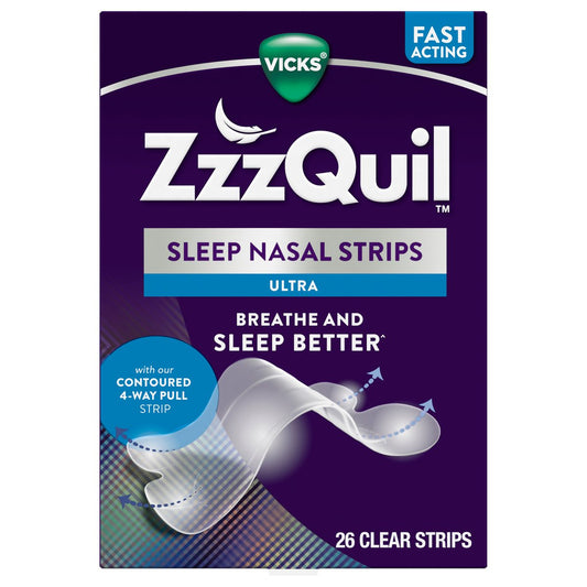 Vicks ZzzQuil Nasal Strips, Ultra, Sleep Personal Care Pasteur Pharmacy