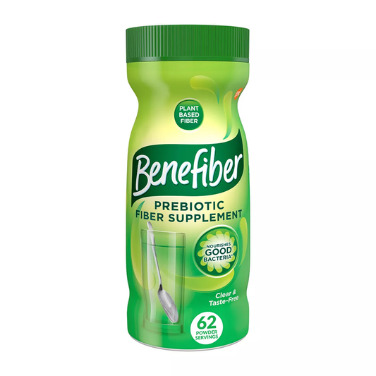 Benefiber Daily Prebiotic Fiber Supplement Powder - 8.7 oz (125 Servings) - 100% Natural Vitamins & Supplements Pasteur Pharmacy