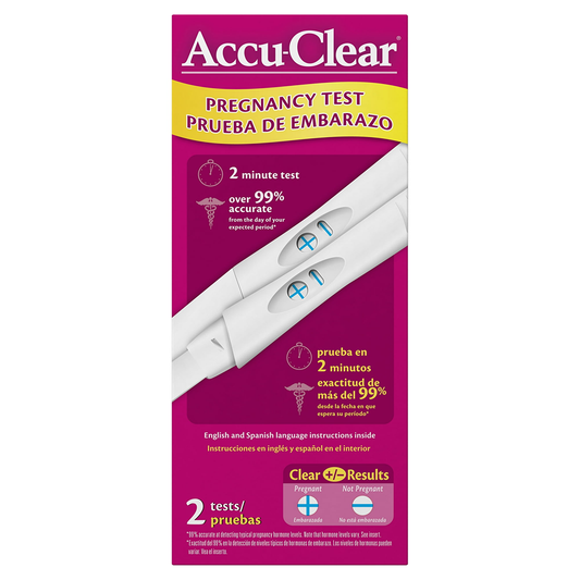 Accu Clear Early Pregnancy Test Pregnancy Tests Pasteur Pharmacy