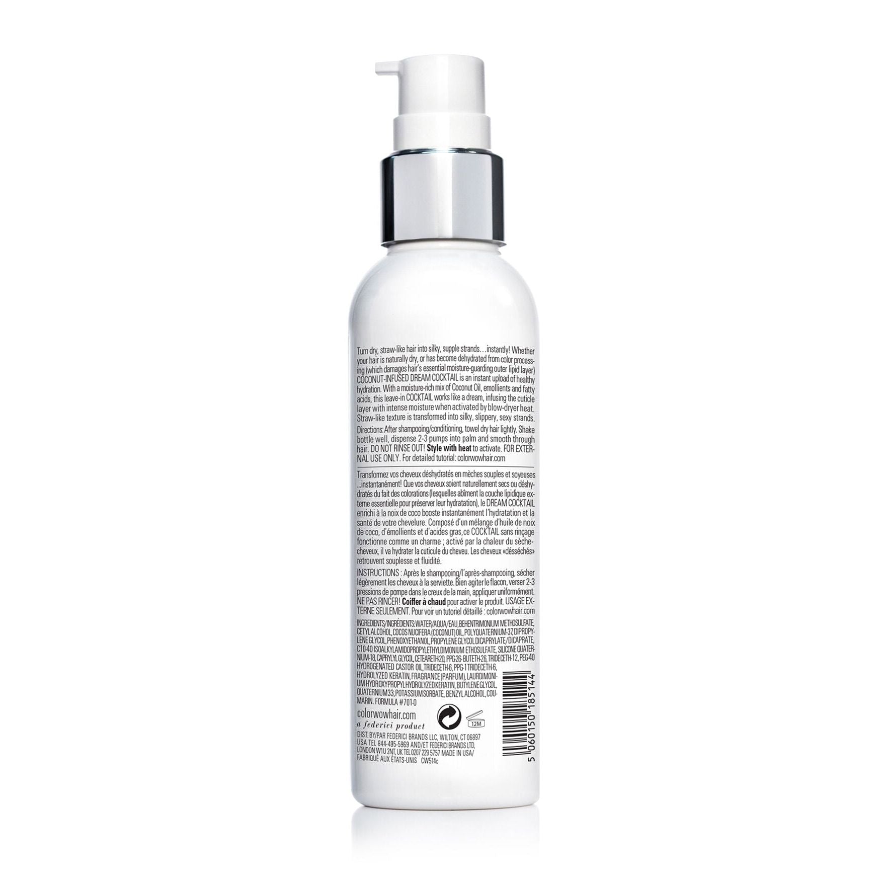 Color Wow Dream Cocktail Coconut Infused Moisturizing Hair Tonic 200ml Cocktail Mixes Pasteur Pharmacy