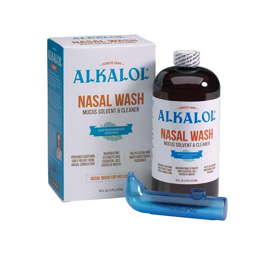 Alkalol Nasal Wash Liquid 16 Oz Health & Beauty Pasteur Pharmacy