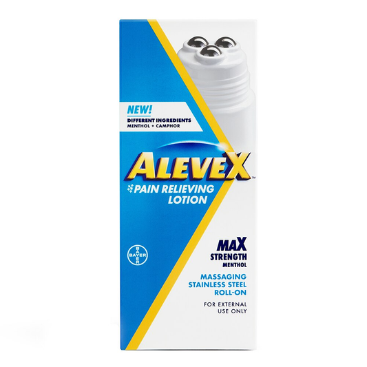Aleve X Maximum Strength Pain Relieving Lotion, 2.5 oz - Targeted Muscle & Joint Relief Medicine & Drugs Pasteur Pharmacy