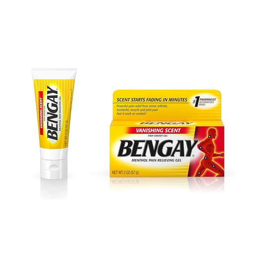 Bengay Vanishing Scent Non-Greasy Pain Relief Gel - 2.0 Oz Medicine & Drugs Pasteur Pharmacy